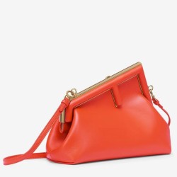 Borsa Fendi Prima Piccola Borsa Fendi Nappa Rossa