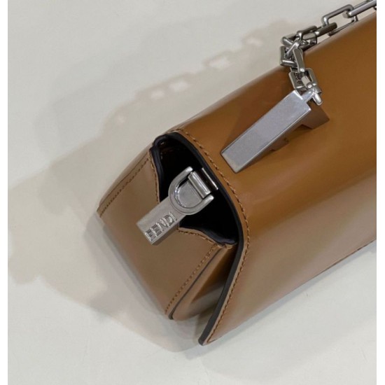 Replica Borsa a tracolla Fendi First Sight Fendi Mini Marrone Replica Borsa a tracolla Fendi First Sight Fendi Mini Marrone