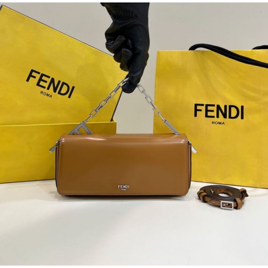 Replica Borsa a tracolla Fendi First Sight Fendi Mini Marrone Replica Borsa a tracolla Fendi First Sight Fendi Mini Marrone