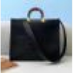 Borsa shopper media Fendi Sunshine Nera Borsa shopper media Fendi Sunshine Nera