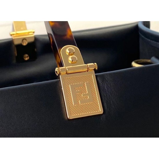 Replica Borsa shopper media Fendi Sunshine Nera Replica Borsa shopper media Fendi Sunshine Nera