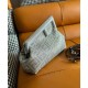 Replica Fendi First Small Bag Borchie Sfaccettate motivo FF 8BP129 Argento Replica Fendi First Small Bag Borchie Sfaccettate motivo FF 8BP129 Argento