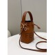 Replica Fendi Mon Tresor secchiello Mini Borsa Fendi Marrone Replica Fendi Mon Tresor secchiello Mini Borsa Fendi Marrone