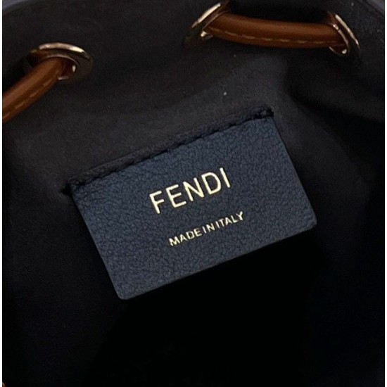 Replica Fendi Mon Tresor secchiello Mini Borsa Fendi Marrone Replica Fendi Mon Tresor secchiello Mini Borsa Fendi Marrone