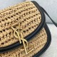 Replica Borsa piccola YSL Saint Laurent Kaia in rafia Replica Borsa piccola YSL Saint Laurent Kaia in rafia