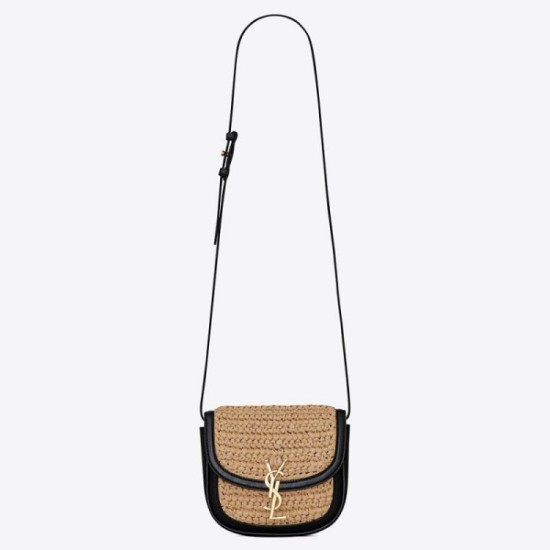 Replica Borsa piccola YSL Saint Laurent Kaia in rafia Replica Borsa piccola YSL Saint Laurent Kaia in rafia