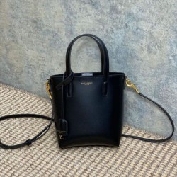 Borsa tote YSL Saint Laurent mini Toy Shopping Nera