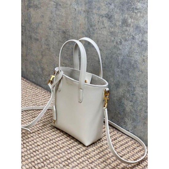 Replica Borsa tote YSL Saint Laurent mini Toy Shopping Bianca Replica Borsa tote YSL Saint Laurent mini Toy Shopping Bianca