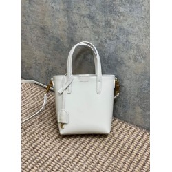 Borsa tote YSL Saint Laurent mini Toy Shopping Bianca