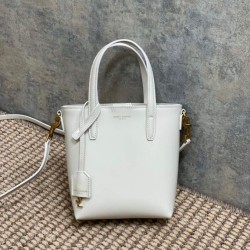Borsa tote YSL Saint Laurent mini Toy Shopping Bianca