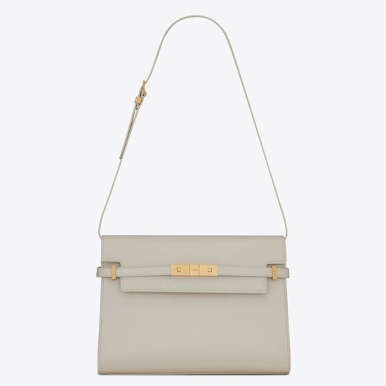 Replica Borsa YSL Saint Laurent Manhattan Baguette Bianca Replica Borsa YSL Saint Laurent Manhattan Baguette Bianca