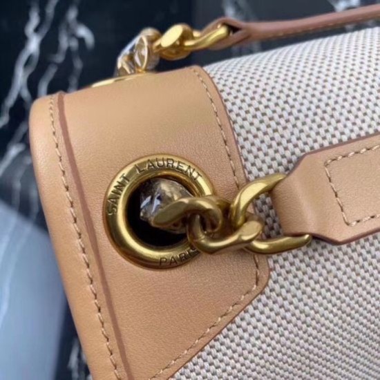 Replica Borsa Niki media YSL Saint Laurent in tela di cotone Replica Borsa Niki media YSL Saint Laurent in tela di cotone