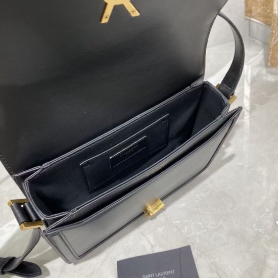 Replica Borsa media YSL Saint Laurent Solferino Pelle di vitello nera Replica Borsa media YSL Saint Laurent Solferino Pelle di vitello nera