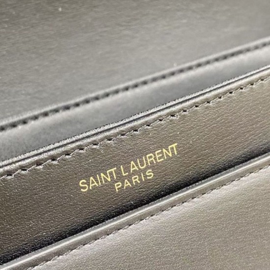 Replica Borsa media YSL Saint Laurent Solferino Pelle di vitello nera Replica Borsa media YSL Saint Laurent Solferino Pelle di vitello nera