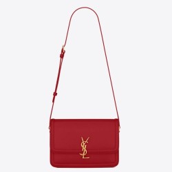 Borsa media YSL Saint Laurent Solferino Rossa