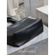 Replica Borsa tote imbottita larga YSL Saint Laurent in nappa nera Replica Borsa tote imbottita larga YSL Saint Laurent in nappa nera