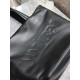 Replica Borsa tote imbottita larga YSL Saint Laurent in nappa nera Replica Borsa tote imbottita larga YSL Saint Laurent in nappa nera