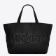 Replica Borsa tote imbottita larga YSL Saint Laurent in nappa nera Replica Borsa tote imbottita larga YSL Saint Laurent in nappa nera