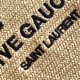 Replica Borsa tote YSL Saint Laurent Rive Gauche Rafia beige e Replica Borsa tote YSL Saint Laurent Rive Gauche Rafia beige e