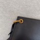 Replica Borsa YSL Saint Laurent Tag Hobo Pelle di vitello nera Replica Borsa YSL Saint Laurent Tag Hobo Pelle di vitello nera
