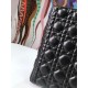 Replica Borsa tote grande Christian Dior Supple Lady Dior M0584 oro nero