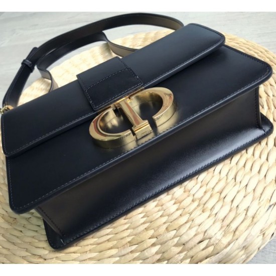 Replica Christian Dior 30 Montaigne Flap Borsa Nero Replica Christian Dior 30 Montaigne Flap Borsa Nero