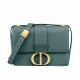 Replica Christian Dior 30 Montaigne Flap Borsa Blu