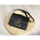 Replica Christian Dior 30 Montaigne Flap Borsa Nero Replica Christian Dior 30 Montaigne Flap Borsa Nero