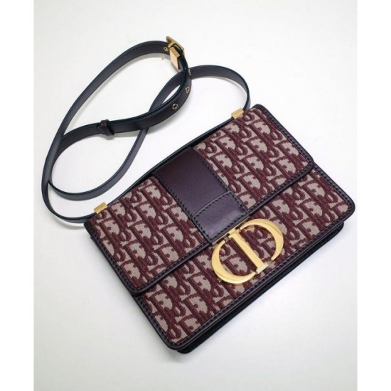 Replica Christian Dior 30 Montaigne Flap Borsa Rosso Replica Christian Dior 30 Montaigne Flap Borsa Rosso