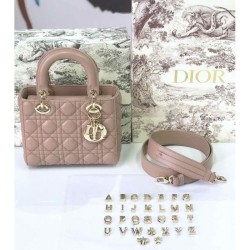 Christian Dior Piccola My ABCDior Tote Borse M0538 Albicocca