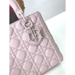 Borsa Christian Dior Lady Dior Ultra-Matte Pink