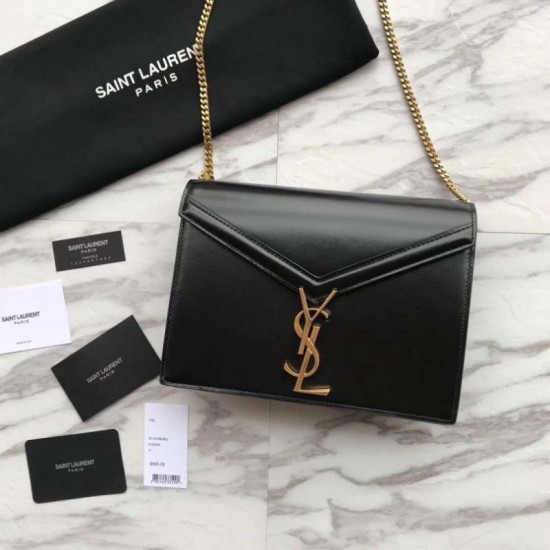 Replica YSL Saint Laurent Medium Cassandra Monogram Envelope Borse Nero Replica YSL Saint Laurent Medium Cassandra Monogram Envelope Borse Nero