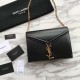 Replica YSL Saint Laurent Medium Cassandra Monogram Envelope Borse Nero Replica YSL Saint Laurent Medium Cassandra Monogram Envelope Borse Nero