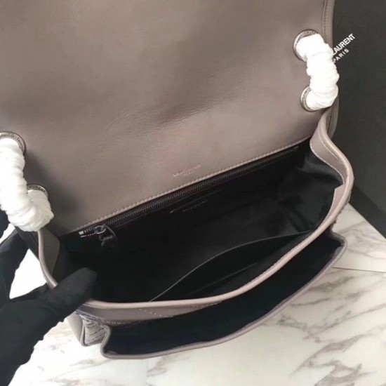 Replica YSL Saint Laurent Medium Niki Chain Borse Grigia Replica YSL Saint Laurent Medium Niki Chain Borse Grigia