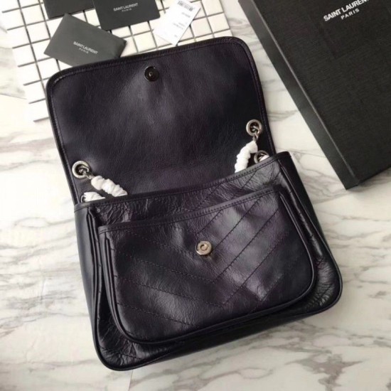 Replica YSL Saint Laurent Medium Niki Chain Borse Nero Replica YSL Saint Laurent Medium Niki Chain Borse Nero