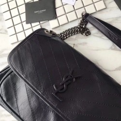YSL Saint Laurent Medium Niki Chain Borse Nero