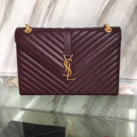 Replica Borsa Spalla Saint Laurent Monogram Graduata Spalla Borsa Borgogna Y230310 Replica Borsa Spalla Saint Laurent Monogram Graduata Spalla Borsa Borgogna Y230310