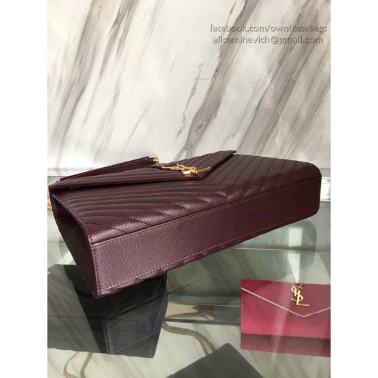 Replica Borsa Spalla Saint Laurent Monogram Graduata Spalla Borsa Borgogna Y230310 Replica Borsa Spalla Saint Laurent Monogram Graduata Spalla Borsa Borgogna Y230310