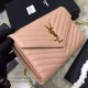 Replica Portafoglio Saint Laurent in grano di albicocca De Poudre Textured Matelasse Leather 377828 Replica Portafoglio Saint Laurent in grano di albicocca De Poudre Textured Matelasse Leather 377828