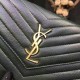 Replica Raccoglitore YSL Saint Laurent della catena di cuoio della Matelasse di Green Grained Replica Raccoglitore YSL Saint Laurent della catena di cuoio della Matelasse di Green Grained