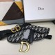 Replica Cintura Christian Dior Saddle Camouflage Pouch Nero