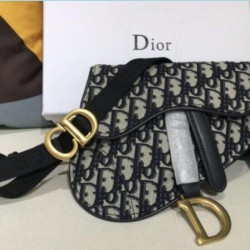 Cintura Christian Dior Saddle Camouflage Pouch Nero