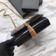 Replica Portafoglio catena YSL Saint Laurent Mini Kate in pelle stampata coccodrillo hardware in oro nero Replica Portafoglio catena YSL Saint Laurent Mini Kate in pelle stampata coccodrillo hardware in oro nero