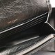 Replica Portafoglio grande YSL Saint Laurent Niki in pelle nera increspata vintage Replica Portafoglio grande YSL Saint Laurent Niki in pelle nera increspata vintage