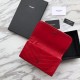 Replica Portafoglio grande YSL Saint Laurent Niki in pelle increspata vintage rosso Replica Portafoglio grande YSL Saint Laurent Niki in pelle increspata vintage rosso