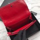 Replica Portafoglio grande YSL Saint Laurent Niki in pelle increspata vintage rosso Replica Portafoglio grande YSL Saint Laurent Niki in pelle increspata vintage rosso