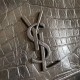 Replica Borsa a catena media Niki YSL Saint Laurent in coccodrillo nera Replica Borsa a catena media Niki YSL Saint Laurent in coccodrillo nera