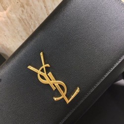 Pochette classica YSL Saint Laurent nera