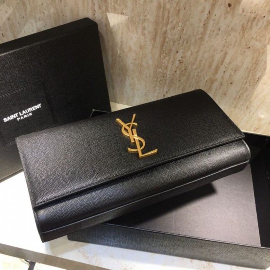 Replica Pochette classica YSL Saint Laurent nera Replica Pochette classica YSL Saint Laurent nera