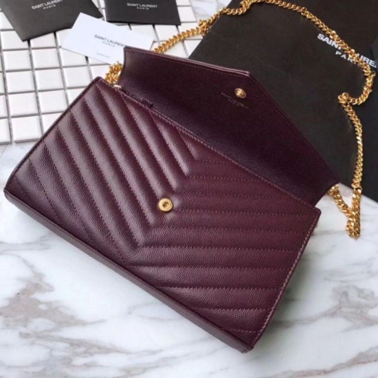 Replica YSL Saint Laurent Granulato Matelasse Chain Portafoglio Chiaretto Replica YSL Saint Laurent Granulato Matelasse Chain Portafoglio Chiaretto